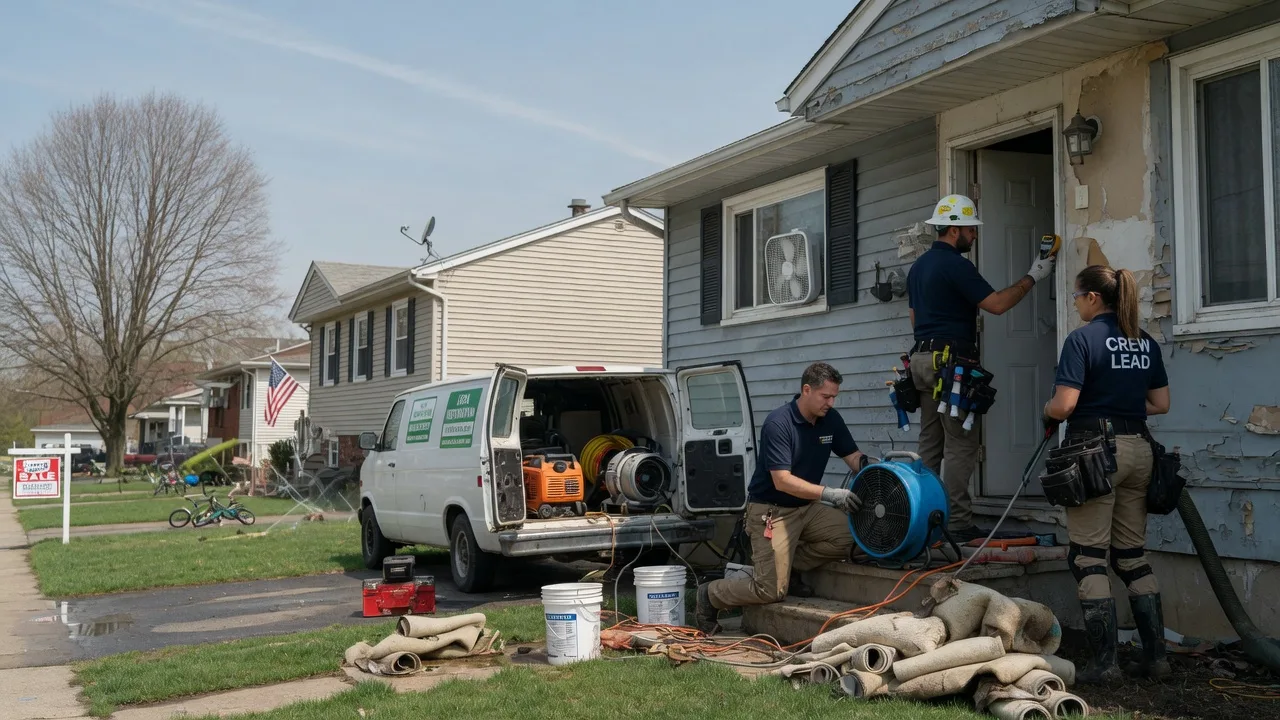 Flood Cleanup in Tishomingo, MS near me