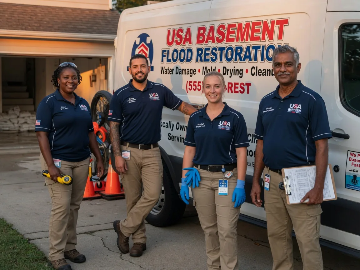 Basement Flood Cleanup company in Tishomingo, MS