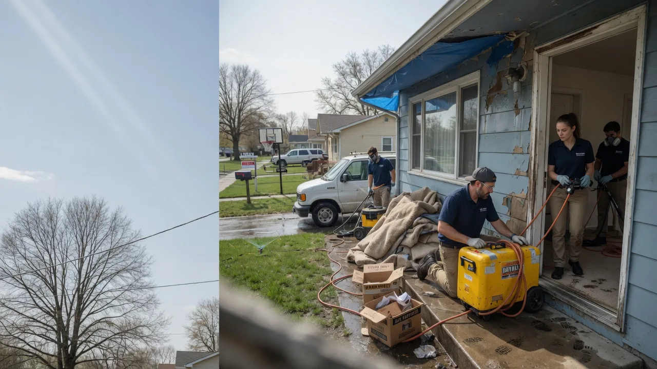Basement Flood Cleanup in Tishomingo, MS near me